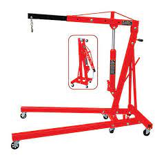 The hoist can be folded for convenient storage when not in use. Torin Big Red 2 Ton Engine Hoist T32001 At Tractor Supply Co