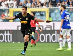 Alexis sánchez (internazionale) remate con la derecha a quemarropa desde el lado derecho al centro de la portería. A Look Ahead To Inter Vs Sampdoria News