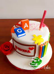 Deliciosas ideas para celebrar el día del maestro. Torta Profesora De Inicial Cake Cake Online Sugar Bread