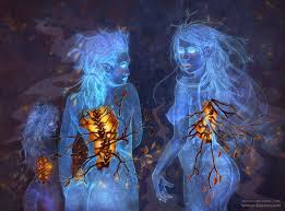 The Back Of The Huldra Is A Quite Interesting Feature In My Opinion Something I Came To Think Of When Considering Playing A B Changeling Art Elves And Fairies