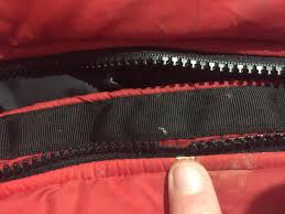 This way, the dirt falls off without using soap and water. Broken Zipper Teeth Ultralight
