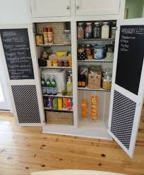 Chalkboard Paint Inside The Cabinet For Grocery Lists And Meal Planning Home Organization Sweet Home Home