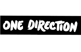 I'm saying black and white because a black logo has its color inverted when is put on dark backgrounds and viceversa, thus the black and black is authoritative and powerful; One Direction Logo One Direction February 5 Png Cliparting Com