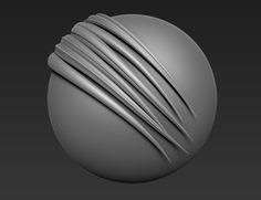 Free Zbrush Stylized Hair Brush Zbrush Hair Hair Brush Zbrush