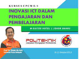 Ppppm dan mpsm daerah hulu langa telah mengadakan pertandingan virtual inovasi pengajaran & pembelajaran 2021. Inovasi Ict Dalam Pengajaran Pembelajaran