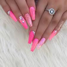 51 Really Cute Acrylic Nail Designs You Ll Love Stayglam Pink Acrylic Nails Light Pink Acrylic Nails Neon Pink Nails Hot pink and white nails. 51 really cute acrylic nail designs you