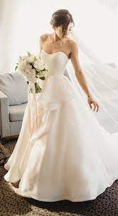 Romantic Ballgown Wedding Dress In Elegant Australia Nuptials Simple Wedding Dress Strapless Wedding Dresses Simple Elegant Wedding Dress