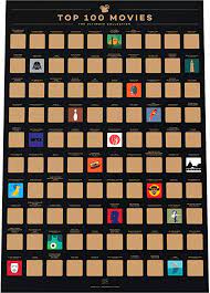 This was the first time i've watched pulp fiction. Amazon Com Enno Vatti 100 Movies Scratch Off Poster Top Films Of All Time Bucket List 16 5 X 23 4 Posters Prints