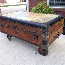 Repurposed furniture vintage furniture furniture design painted furniture metal furniture pallet furniture modern furniture diy furniture flip pallet beds. The Alternative To Ordinary Vintage Trunks Diy Furniture Coffee Table Trunk