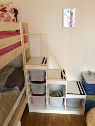 Rambarde Pour Escaliers Ikea Trofast Diy Ikea Trofast Litsuperpose Chambre Enfant Lit Mezanine Ikea Lit Superpose