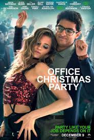 Office Christmas Party Abbey Lee And Karan Soni Poster Office Christmas Party Movie Christmas Party Movie Office Christmas Party