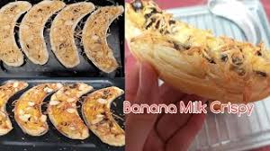 Banana pudding bisa menjadi pilihan unik bagimu si pencinta dessert. Cara Membuat Resep Banana Milk Crispy Simple Dan Enak Youtube