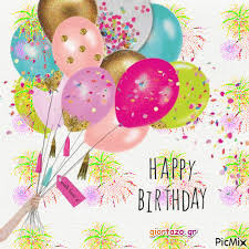 Happy Birthday Flowers And Balloons Gif Https Encrypted Tbn0 Gstatic Com Images Q Tbn 3aand9gcrvvjwt7glfxfuxlrtqtkpytkao3980outqhq Usqp Cau