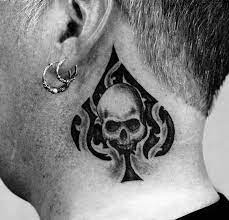 Locations of tattoos for men. 50 Tribal Skull Tattoos For Men Masculine Design Ideas Neck Tattoo For Guys Tattoos For Guys Tribal Skull