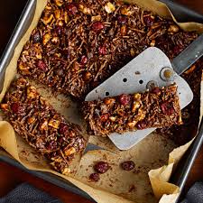 Barres Tendres Au Son Beurre D Arachide Et Raisins Secs Recette Idee Recette Recettes Avec Cereales Barre Tendre
