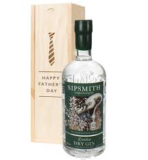 Sipsmith Gin Fathers Day Gift In Wooden Box Sipsmith Gin Gin Gifts Fathers Day