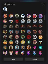 If you want to use the normal ones (which i assume not), you can change it the app is the method for custom pictures. Where Is The Upload Custom Gamerpic Option On The Xbox App Microsoft Community