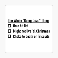 Most recent tracks for #the whole being dead thing beetlejuice the musical. Beetlejuice The Sword Of Damocles Is Swinging Sticker By Broadway Island Redbubble