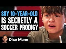 SHY 10-YEAR-OLD Is Secretly A SOCCER PRODIGY.
