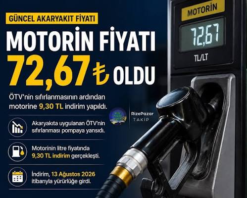 Akaryakıt Fiyatları Ne Oldu? ÖTV Düzenlemesi Sonrası Cebimize Yansıması...