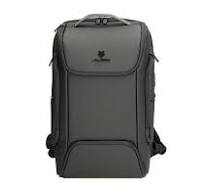 Zaino nero in tessuto porta pc