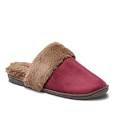 Womens Suede Faux Fur Memory Foam Slippers WindRiver