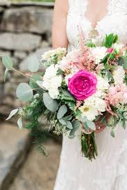 Would also be lovely for a pink wedding theme. Wedding Flowers And Bouquets Flowers By Hoboken