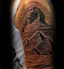 Pyramid tattoos meaning the pyramid was seen as literally as a symbol of strength and duration and a stairway to heaven. 55 Pyramid Tattoos Invoke The Spirit Of Egypt Wild Tattoo Art