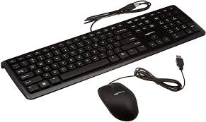 It allows the user to set up and configure both mice and keyboards from within the same program. Amazon In Buy Amazonbasics Wired Keyboard And Wired Mouse Online At Low Prices In India Amazonbasics Reviews Ratings