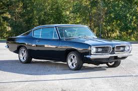 Image result for Black 1968 Barracuda
