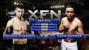 Málem volkova dostal naskočeným kolenem. Makhmud Muradov Vs Rafael Silva Xfn 1 12 6 2016 Youtube