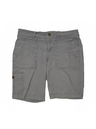 Details About Old Navy Women Gray Cargo Shorts 6