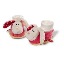 Gebe deinem kind einfach die zeit sich körperlich zu entwickeln, die es braucht und wechsele dann von der babywanne auf den buggy. Nici My First Babyschuhe Hase Mit Rassel Plusch Galeria Karstadt Kaufhof