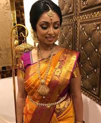 Pin By Nithya Selvaraj On Indian Brides South Indian Bride Indian Wedding Dress South Asian Bride