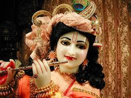 Get it as soon as fri, jun 25. Hd Wallpaper Krishna Flute Hindu Deity Statue God Lord Krishna Portrait Wallpaper Flare