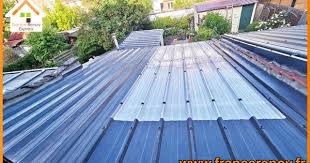 Renovation D Une Toiture D Extension En Panneaux Sandwich Bac Acier Isole Toiture Refection Toiture Toiture Polycarbonate