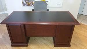 Classic cherry executive desk with black inlay top classic cherry/black melamine top inlay. Sauder Heritage Hill Computer Desk Furniture Assembly Fitness Equipment Assembly In Pinellas County Tampa From Ikea Office Depot Amazon Wayfair