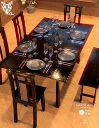 When it comes to traditional yet stylish look, nothing can beat japanese dining table. Japanese Style Dining Sets Mount Fuji Daz 3d