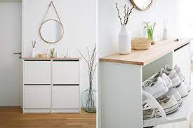 Ikea recommends it for the living materials: Ikea Hack Mit Dem Bissa Schuhschrank Einfaches Diy Blog Dreieckchen