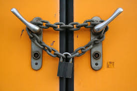A loyalty card is the best choice, as it can be easily. Locked Doors Security Barricade Or Life Safety Hazard Ansi Blog