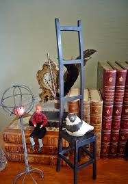 Charles Rennie Mackintosh Style Apprentice Piece Artist Etsy Ladder Back Chairs Miniature Chair Charles Rennie Mackintosh