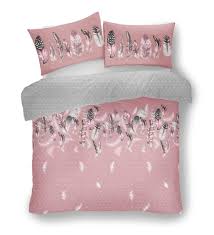 Quilts and duvets are often made using either microfibre, cotton, tencel, or down, the most luxurious material. Feather Printing Pink Bedding Set Duvet Quilt Cover Sheet Pillow Case Four Piece Kids Teens Comforters Sets Teen Bedding