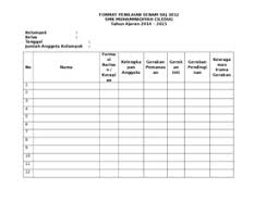 Sep 29, 2020 · format penilaian lomba kaligrafi berikut adalah form blangko penilaian kaligrafi dengan format doc mengacu kepada bagan diatas. Format Penilaian Lomba Karaoke Download Documents