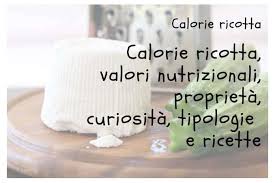 We did not find results for: Calorie Ricotta