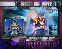 Dragon ball z encerrou em 1996 com 291 episódios ao todo. Windows 10 Gogeta Ssj Blue Tema Desk Anime