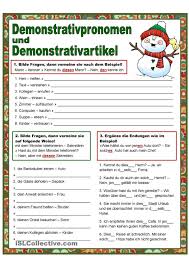 Demonstrativartikel Und Demonstrativpronomen Deutsch Lernen Deutsch Unterricht Deutsch Als Fremdsprache