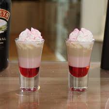 Birthday Cake Pudding Shots Tipsy Bartender Tainted Love Shot Tipsy Bartender Recipe Tipsy Bartender Tipsy Bartender Recipes Christmas Drinks Alcohol Recipes