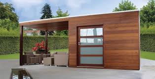 Abris de jardin bois hanko : Construire Un Abri De Jardin Design En Bois Design Obsession