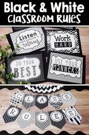Black And White Bulletin Board Ideas Pin On Classroom Decor