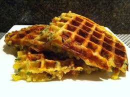 Recette De Gaufres Paysannes A La Courgette Recette Recette Gaufre Recette De Gauffre Recette